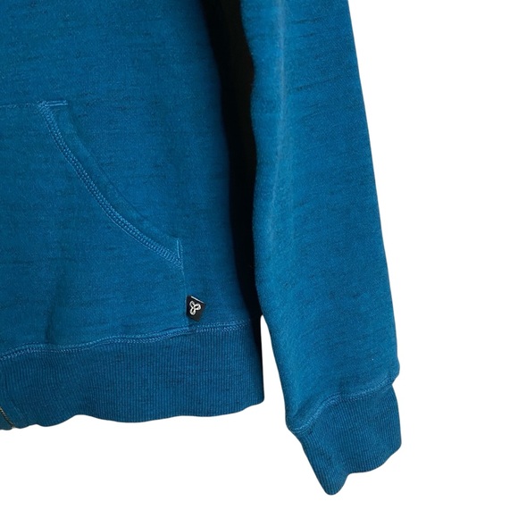 Aritzia TNA Women's Blue Soft Brushed Full Zip Jacket - Picture 4 of 8